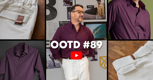 A look dark up top and light down low