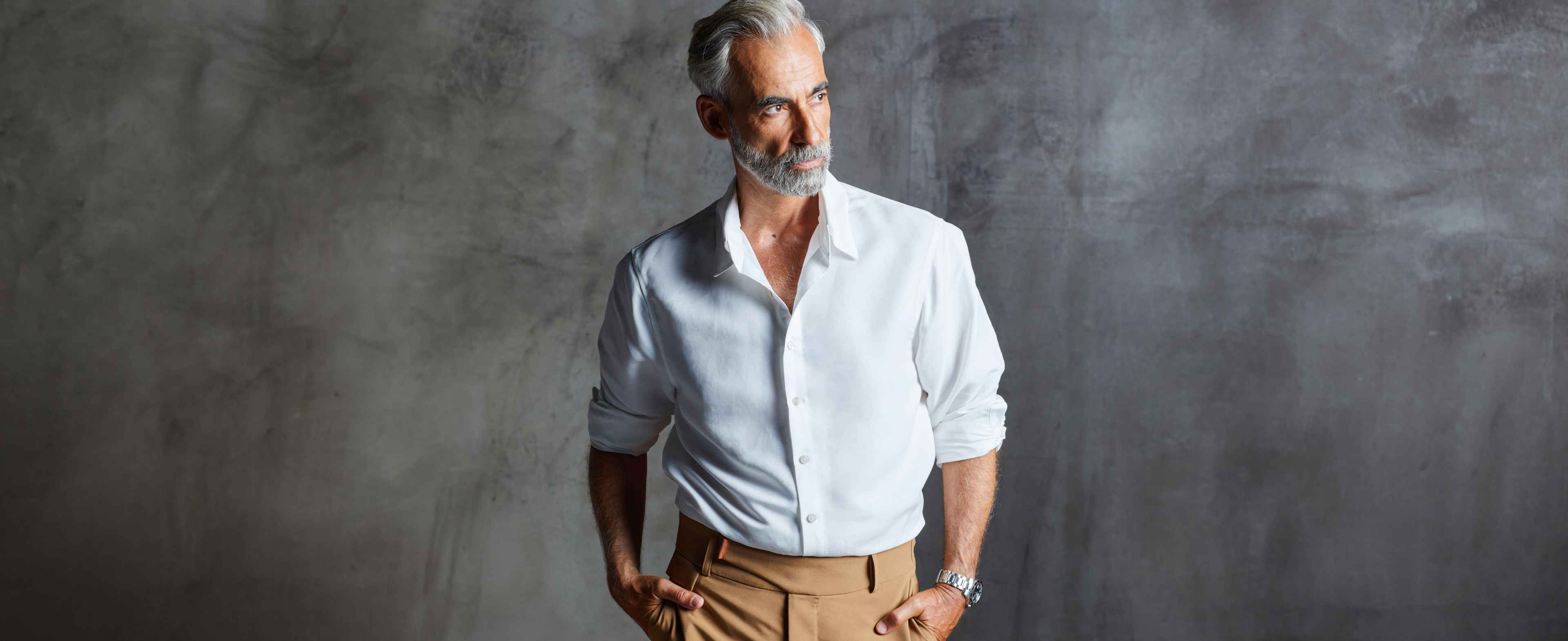 linen shirt banner