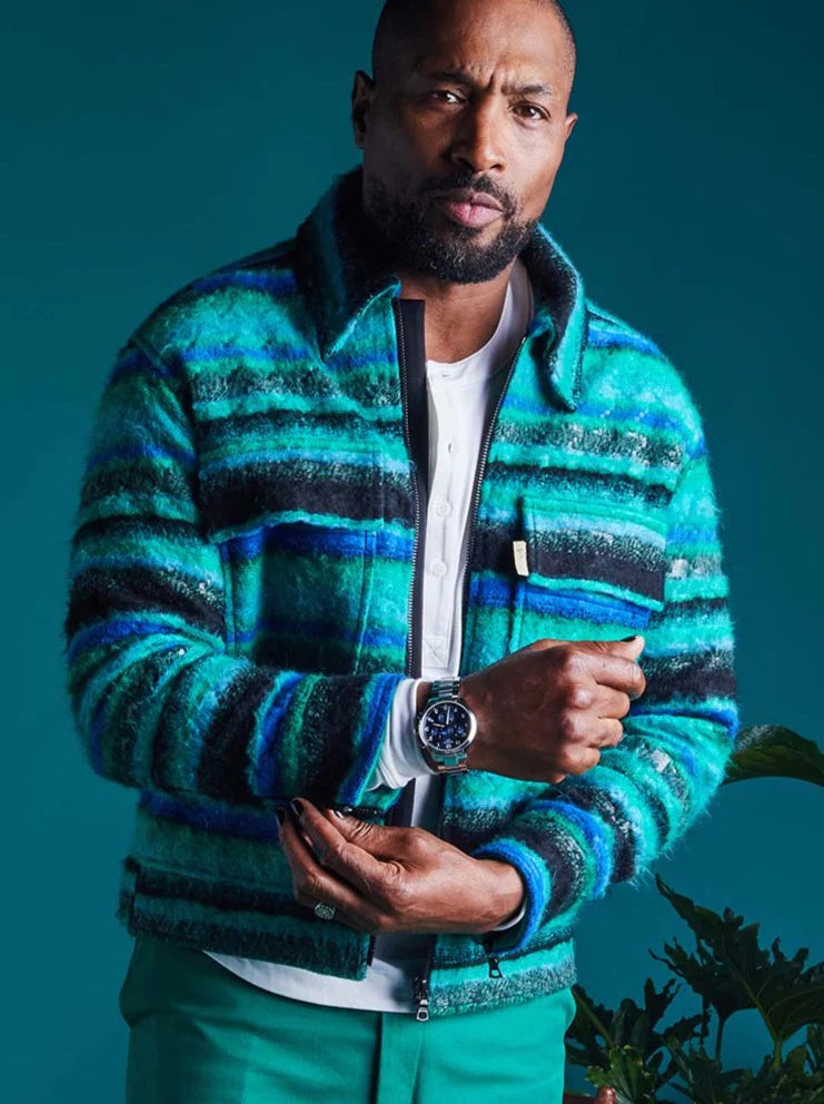 Teal Check Edit / SM (Short)