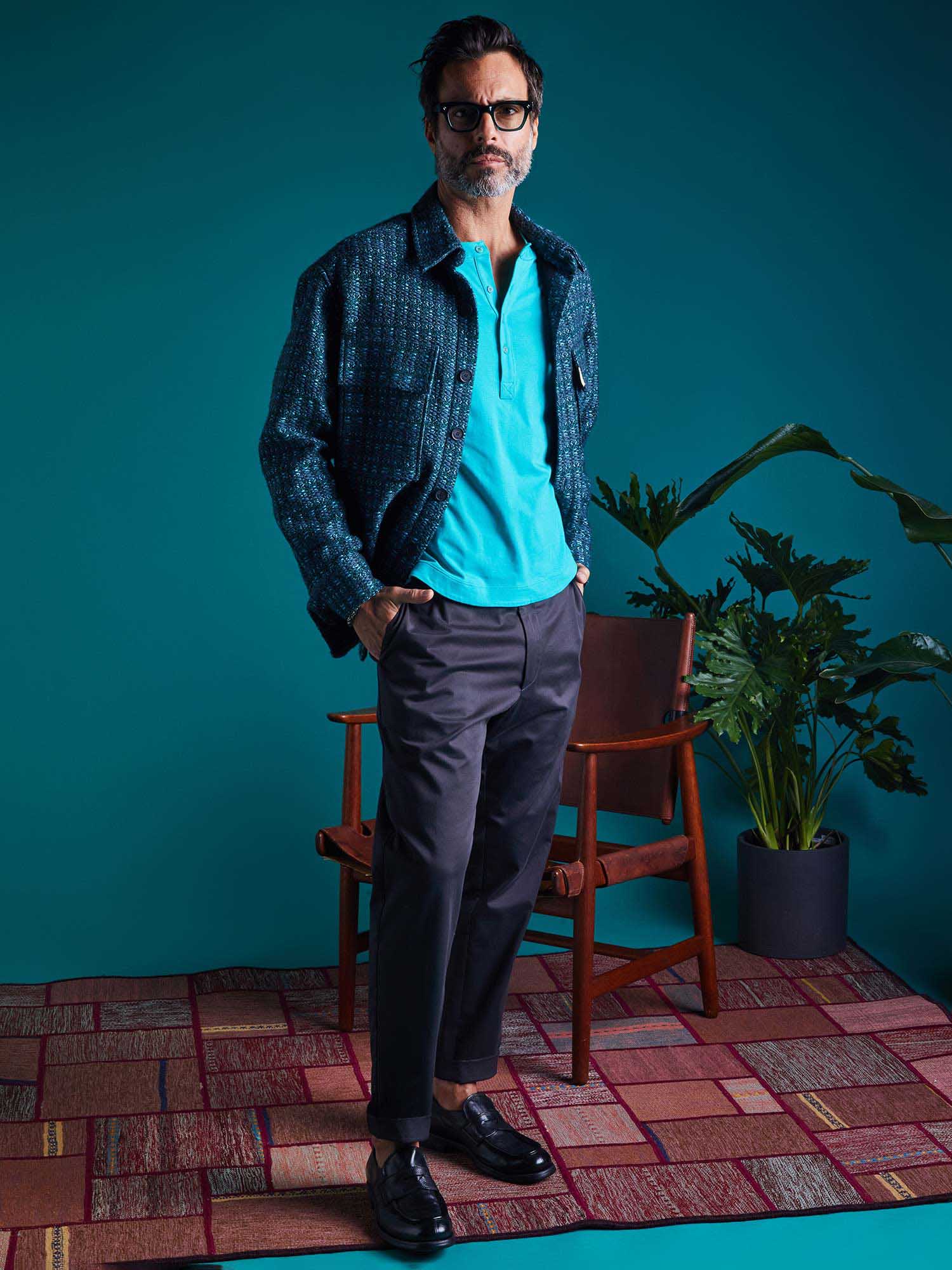 Teal and Grey Edit / SM (Short)