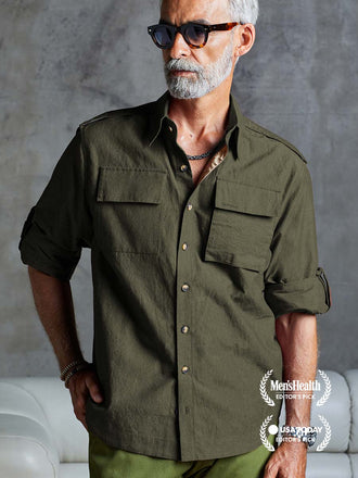 Lagos Canvas Work Shirt