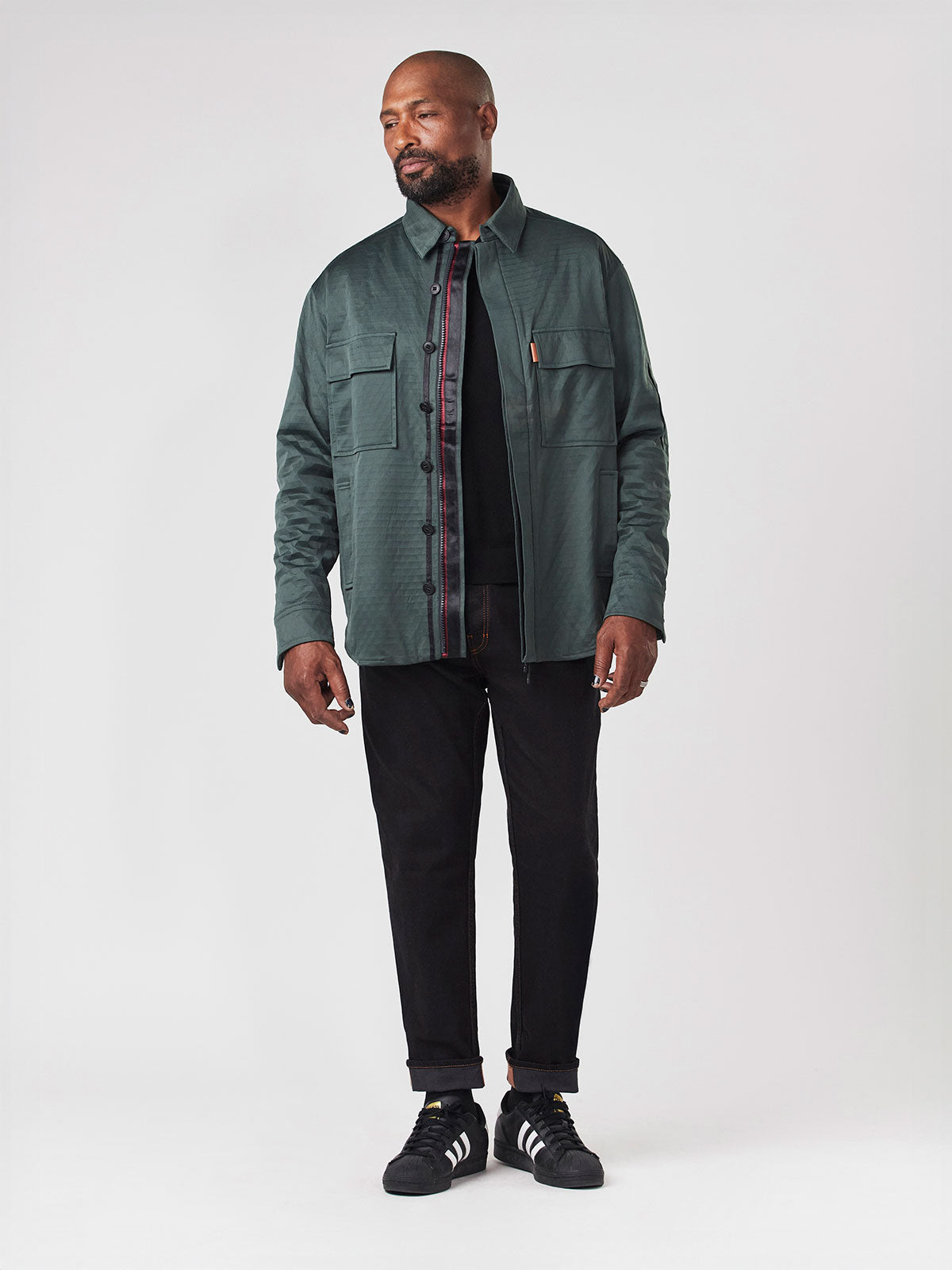 Dark Military Olive and Italian Plum / SM (Short)