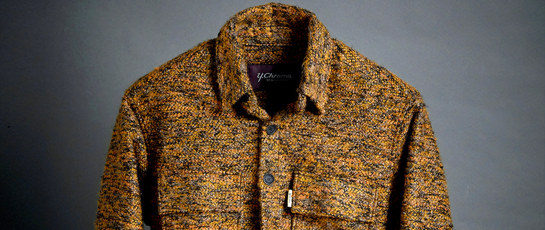 The shirt cut jacket in its glorious Parisian fabrics