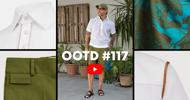 How I’m wearing the White Lotus Madeira Polo Aeroweave Edition