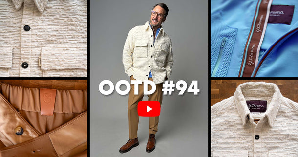 A performance shirt that dresses up