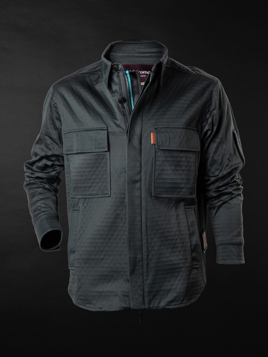 Dark Military Olive and Aqua