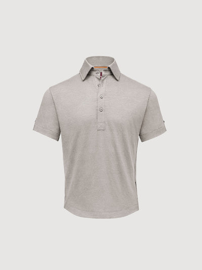 Madeira French Linen Short Sleeve Polo