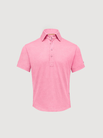 Madeira French Linen Short Sleeve Polo