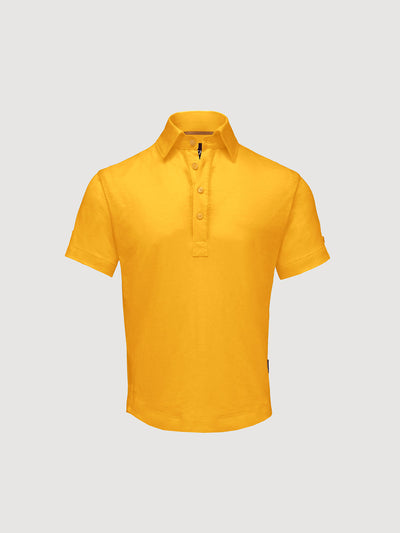 Madeira French Linen Short Sleeve Polo
