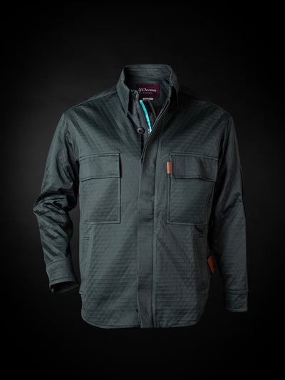 Dark Military Olive and Aqua / LG (Short)