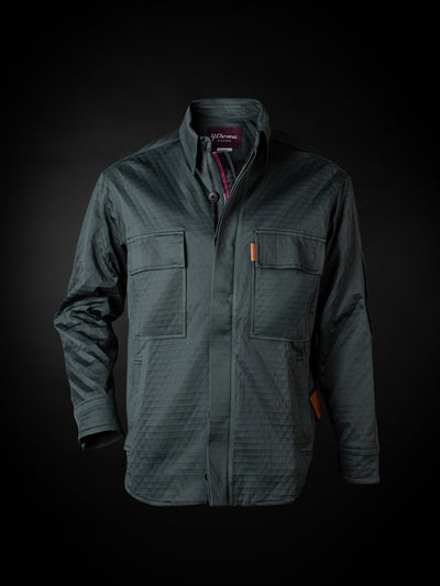 Dark Military Olive and Italian Plum / XL