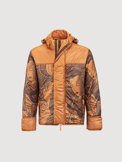 Ghost Geisha Down Jacket