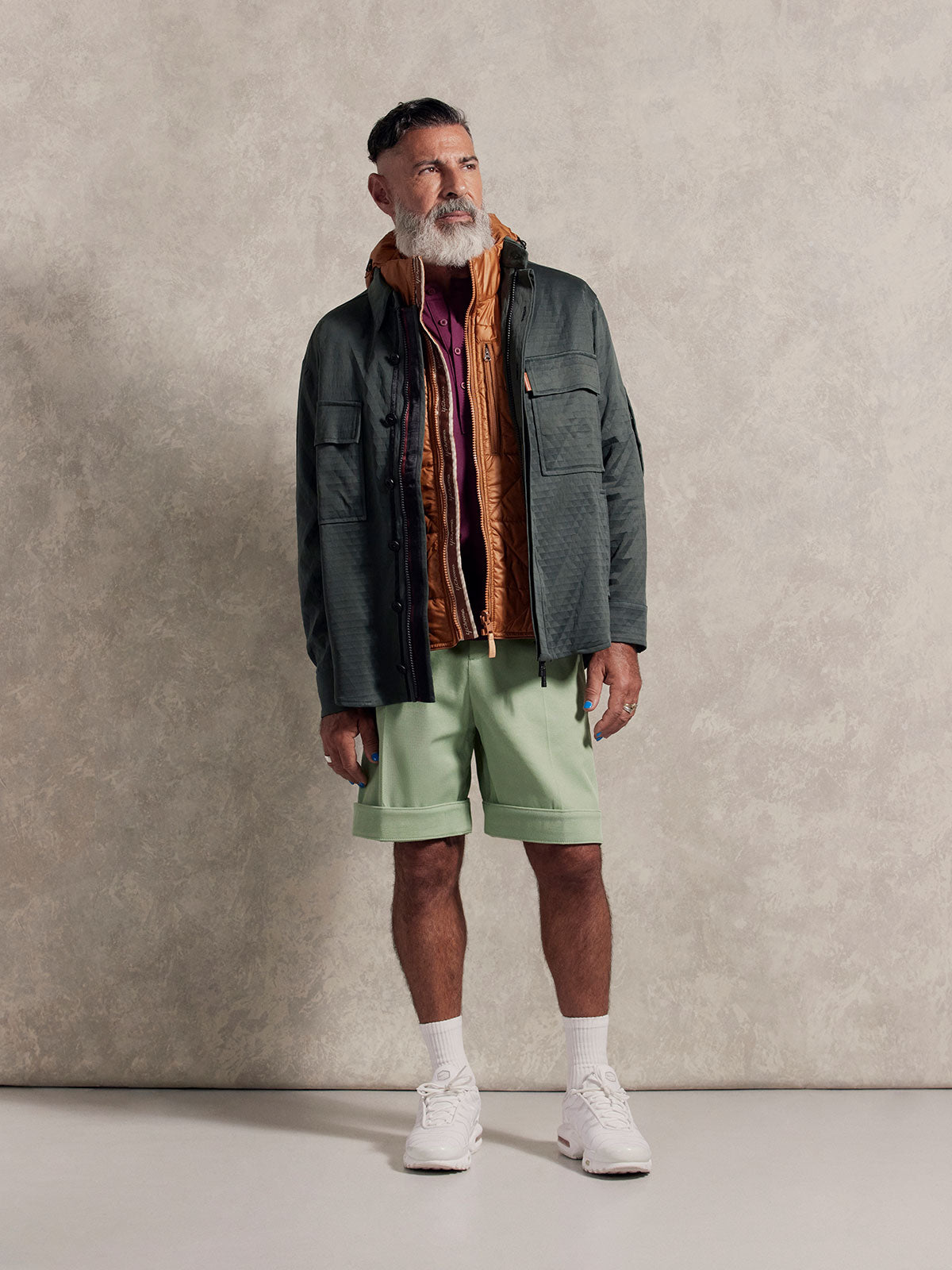 Dark Military Olive and Italian Plum